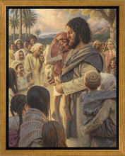 Load image into Gallery viewer, He Took Them Up In His Arms Gallery Wrap
