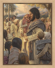 Load image into Gallery viewer, He Took Them Up In His Arms Gallery Wrap
