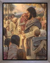 Load image into Gallery viewer, He Took Them Up In His Arms Gallery Wrap
