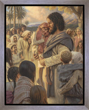 Load image into Gallery viewer, He Took Them Up In His Arms Gallery Wrap
