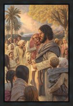 Load image into Gallery viewer, He Took Them Up In His Arms Gallery Wrap
