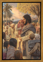 Load image into Gallery viewer, He Took Them Up In His Arms Gallery Wrap
