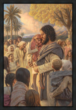 Load image into Gallery viewer, He Took Them Up In His Arms Gallery Wrap
