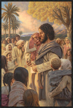 Load image into Gallery viewer, He Took Them Up In His Arms Large Wall Art
