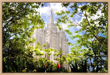 Load image into Gallery viewer, Salt Lake Glimpse of Eternity Gallery Wrap
