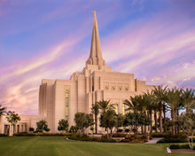 Load image into Gallery viewer, Gilbert Temple Descending Blessings Gallery Wrap
