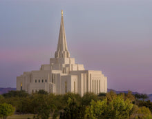 Load image into Gallery viewer, Gilbert Temple Desert Beacon Gallery Wrap
