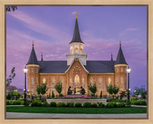 Load image into Gallery viewer, Provo City Center Temple His Love Endureth All Things Gallery Wrap
