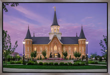 Load image into Gallery viewer, Provo City Center Temple His Love Endureth All Things Gallery Wrap
