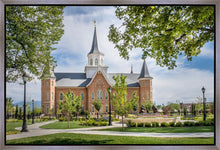 Load image into Gallery viewer, Provo City Center Temple Sacred Gardens Gallery Wrap
