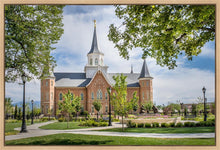 Load image into Gallery viewer, Provo City Center Temple Sacred Gardens Gallery Wrap
