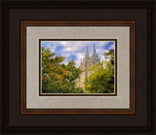 Load image into Gallery viewer, Salt Lake City Temple Autumn Leaves
