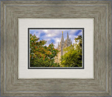 Load image into Gallery viewer, Salt Lake City Temple Autumn Leaves
