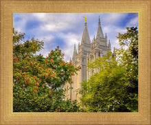Load image into Gallery viewer, Salt Lake City Temple Autumn Leaves
