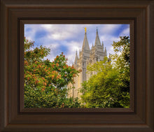 Load image into Gallery viewer, Salt Lake City Temple Autumn Leaves
