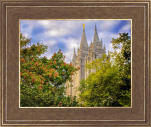 Load image into Gallery viewer, Salt Lake City Temple Autumn Leaves
