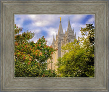 Load image into Gallery viewer, Salt Lake City Temple Autumn Leaves
