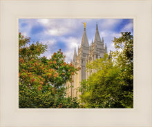 Load image into Gallery viewer, Salt Lake City Temple Autumn Leaves
