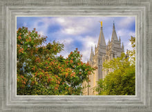 Load image into Gallery viewer, Salt Lake City Temple Autumn Leaves
