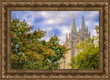 Load image into Gallery viewer, Salt Lake City Temple Autumn Leaves
