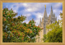 Load image into Gallery viewer, Salt Lake City Temple Autumn Leaves
