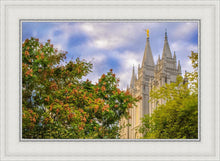 Load image into Gallery viewer, Salt Lake City Temple Autumn Leaves
