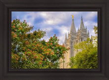 Load image into Gallery viewer, Salt Lake City Temple Autumn Leaves
