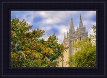 Load image into Gallery viewer, Salt Lake City Temple Autumn Leaves
