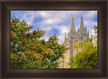 Load image into Gallery viewer, Salt Lake City Temple Autumn Leaves
