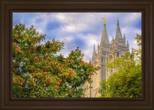 Load image into Gallery viewer, Salt Lake City Temple Autumn Leaves
