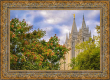 Load image into Gallery viewer, Salt Lake City Temple Autumn Leaves
