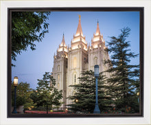 Load image into Gallery viewer, Salt Lake City Temple Early Morning Blessings Gallery Wrap

