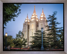 Load image into Gallery viewer, Salt Lake City Temple Early Morning Blessings Gallery Wrap
