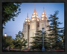 Load image into Gallery viewer, Salt Lake City Temple Early Morning Blessings Gallery Wrap
