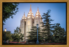 Load image into Gallery viewer, Salt Lake City Temple Early Morning Blessings Gallery Wrap
