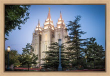 Load image into Gallery viewer, Salt Lake City Temple Early Morning Blessings Gallery Wrap
