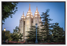 Load image into Gallery viewer, Salt Lake City Temple Early Morning Blessings Gallery Wrap
