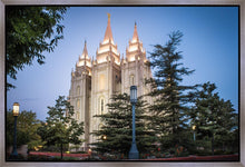 Load image into Gallery viewer, Salt Lake City Temple Early Morning Blessings Gallery Wrap
