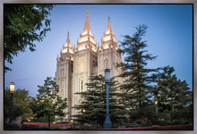 Load image into Gallery viewer, Salt Lake City Temple Early Morning Blessings Gallery Wrap
