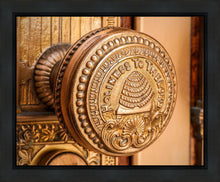 Load image into Gallery viewer, Salt Lake City Temple Holiness In Gold Gallery Wrap
