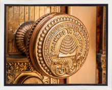 Load image into Gallery viewer, Salt Lake City Temple Holiness In Gold Gallery Wrap
