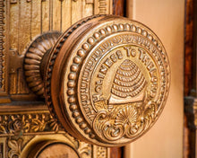 Load image into Gallery viewer, Salt Lake City Temple Holiness In Gold Gallery Wrap
