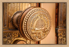Load image into Gallery viewer, Salt Lake City Temple Holiness In Gold Gallery Wrap
