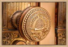 Load image into Gallery viewer, Salt Lake City Temple Holiness In Gold Gallery Wrap
