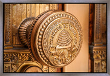 Load image into Gallery viewer, Salt Lake City Temple Holiness In Gold Gallery Wrap
