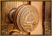 Load image into Gallery viewer, Salt Lake City Temple Holiness In Gold Gallery Wrap
