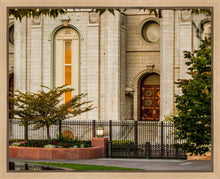 Load image into Gallery viewer, Salt Lake City Temple Inner Glow Gallery Wrap
