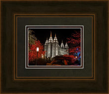 Load image into Gallery viewer, Salt Lake City Temple Lights Aglow
