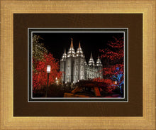 Load image into Gallery viewer, Salt Lake City Temple Lights Aglow
