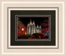 Load image into Gallery viewer, Salt Lake City Temple Lights Aglow
